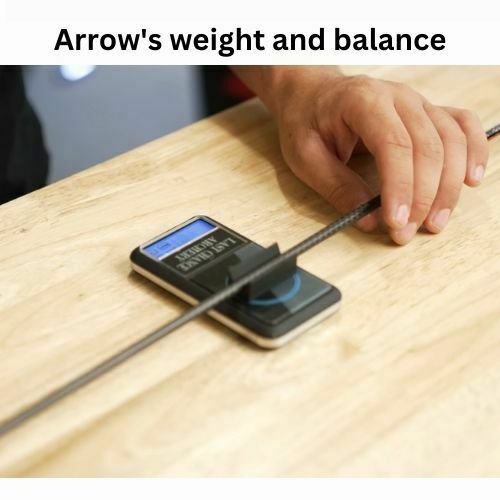 Arrow's weight and balance