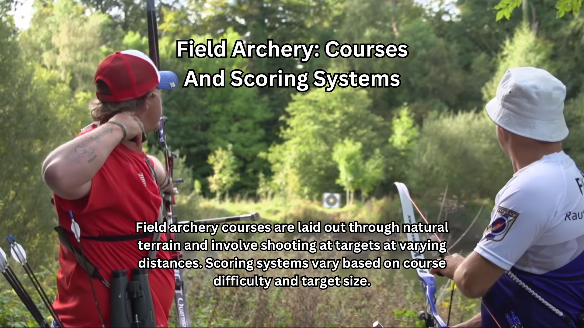 Field Archery Courses And Scoring Systems