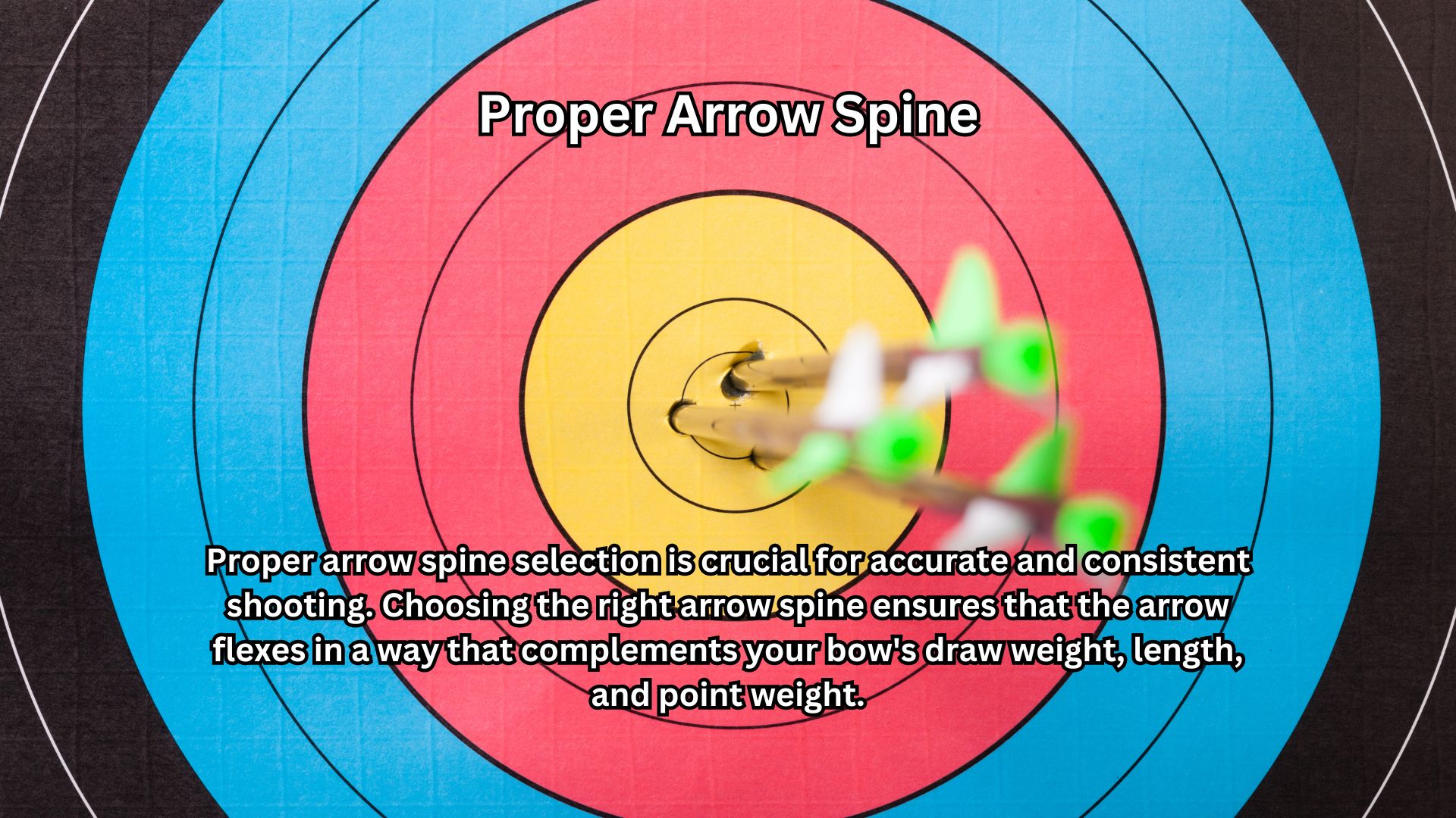 The Importance Of Proper Arrow Spine Selection